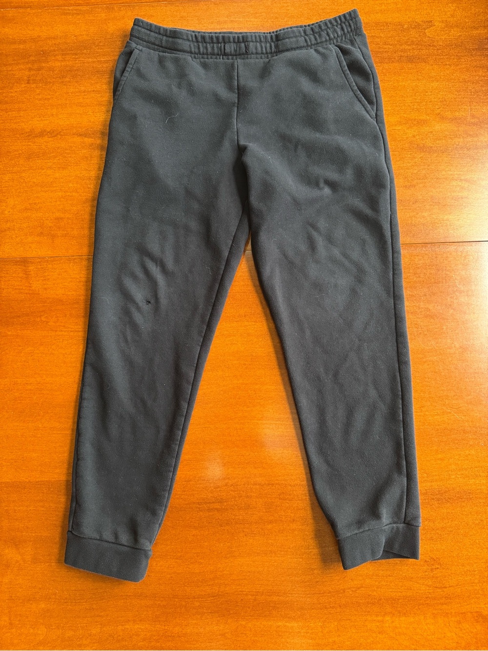 Tek Gear Boys Large Husky Black Ultrasoft Fleece Jogger Sweatpants